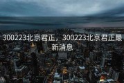 300223北京君正，300223北京君正最新消息