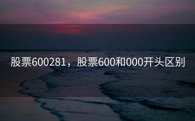 股票600281，股票600和000开头区别
