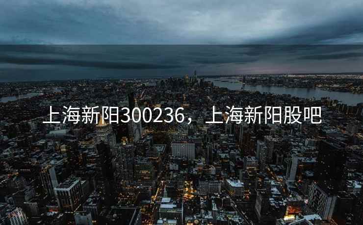 上海新阳300236，上海新阳股吧